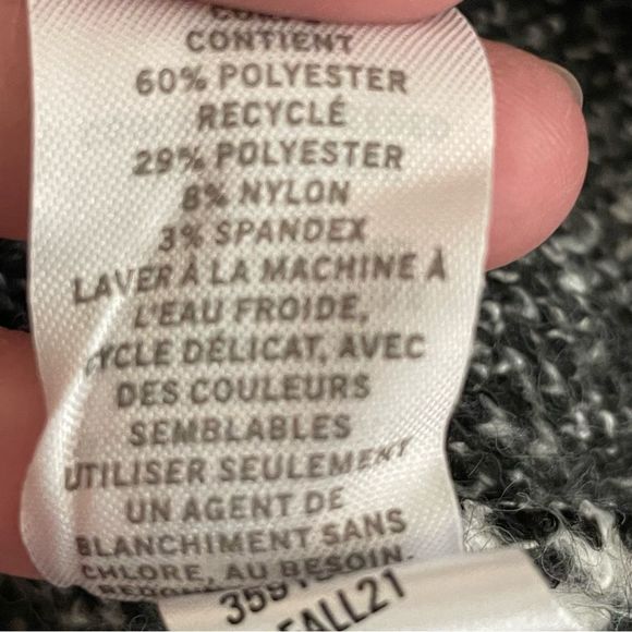 Wildfang Black and White Crew Neck Sweater - Picture 12 of 13